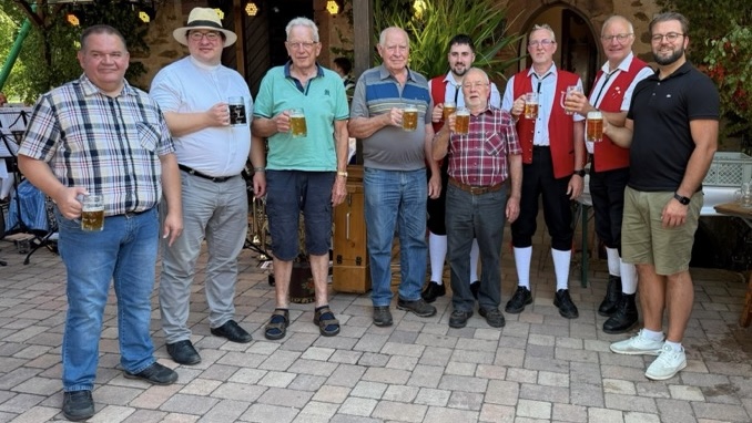 Fassanstich beim Götzenturmfest
