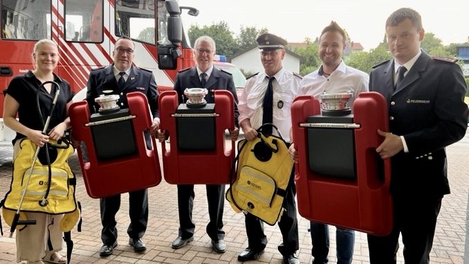 Spenden fuer Feuerwehren
