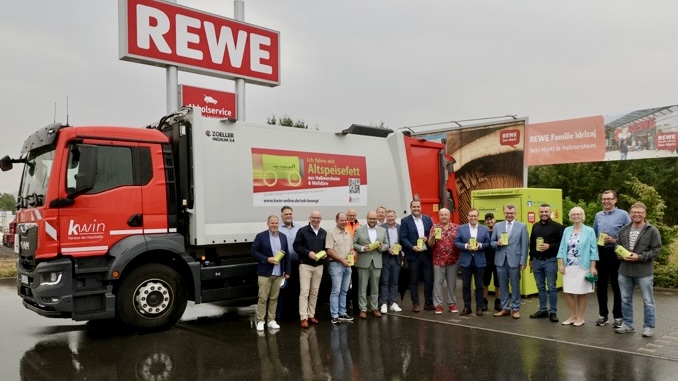 Pommesfett tanken