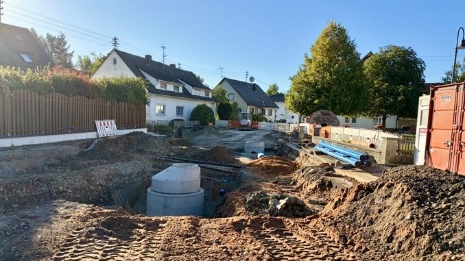 Baumaßnahmen in Schlierstadt