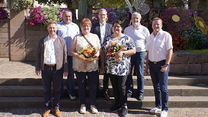Stadt Mosbach ehrt Mitarbeiterinnen
