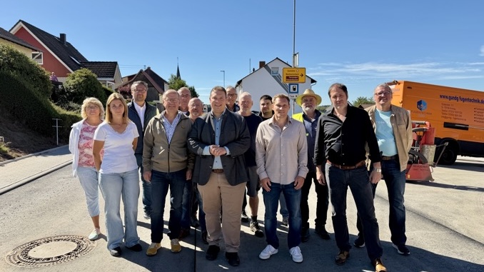 Durchfahrt Oberdielbach offiziell freigegeben
