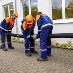 Verneigung vor Jugendfeuerwehr Teilnehmer Jugendflamme 2