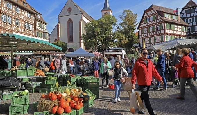 Wochenmarkt Mosbach